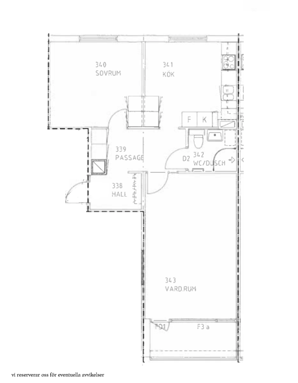 Planritning 2rok Markör